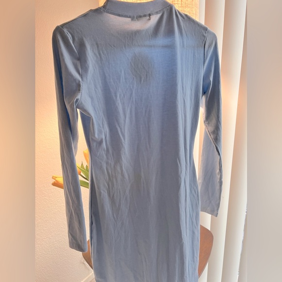 Baby blue cotton dress - Picture 3 of 3